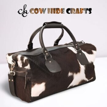 Square Style Cowhide duffle