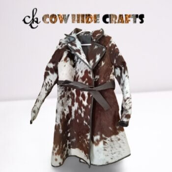Cowhide Trench Coat